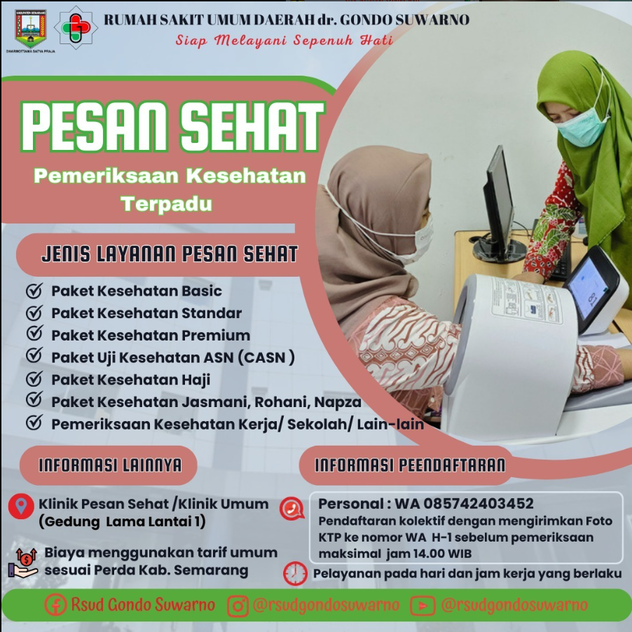 pesan sehat